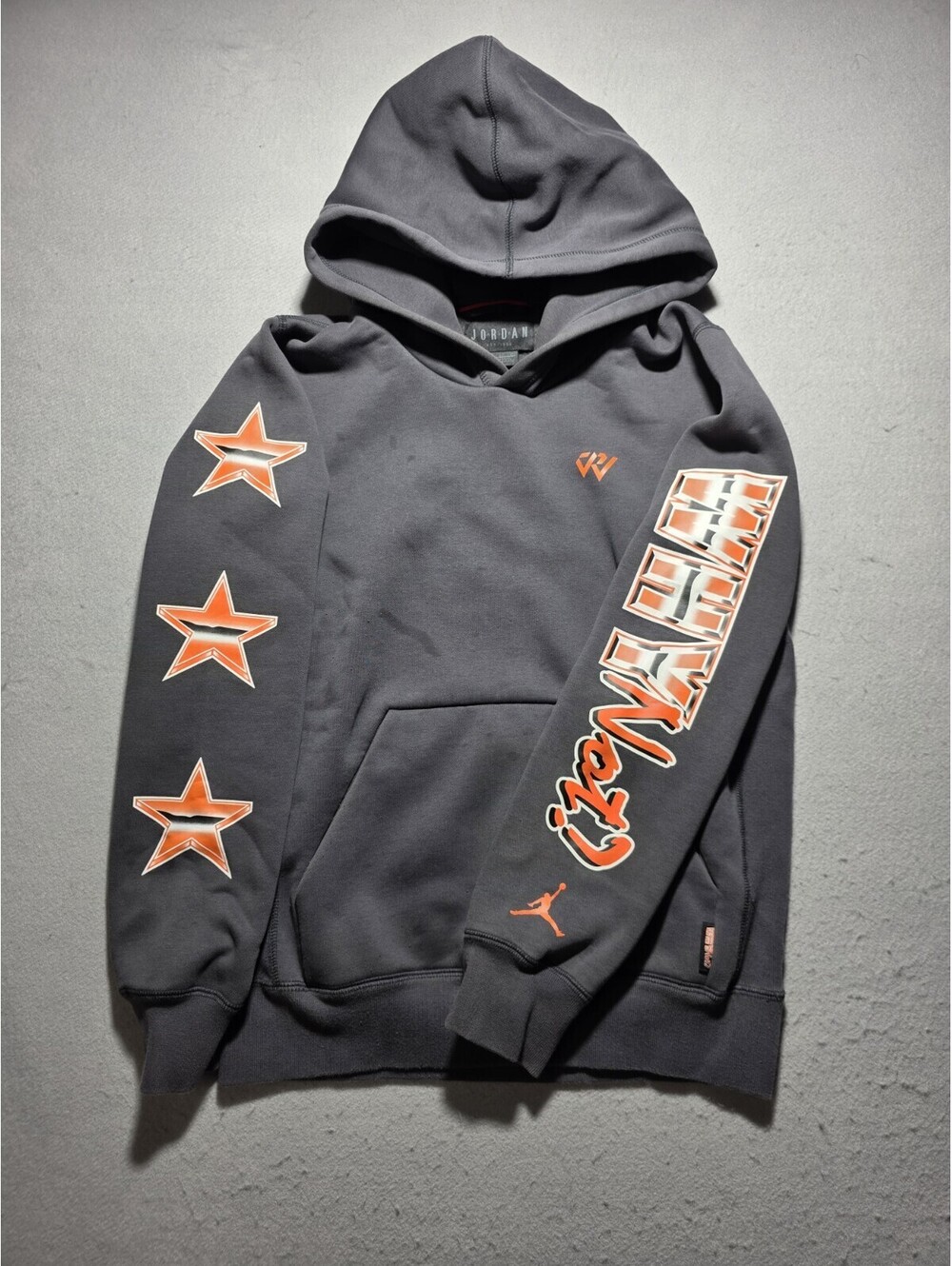 Jordan Why Not? Hoodie Men’s Small Russell Westbrook Graphic Pullover Sweater